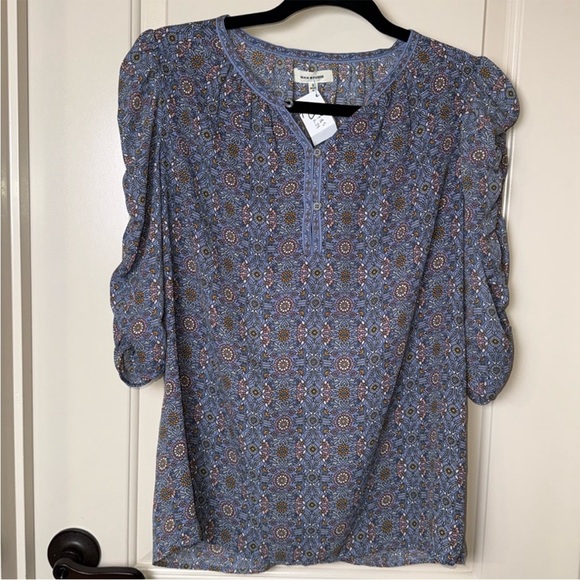 Max Studio Tops - Max Studio Small Half Sleeve Blouse Floral